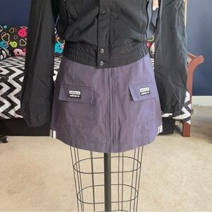 Adidas purple mini skirt size small